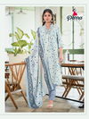 Cotton House By Parra Studio Embroidery Print Cotton Kurti With Bottom Dupatta Wholesale Shop In Surat